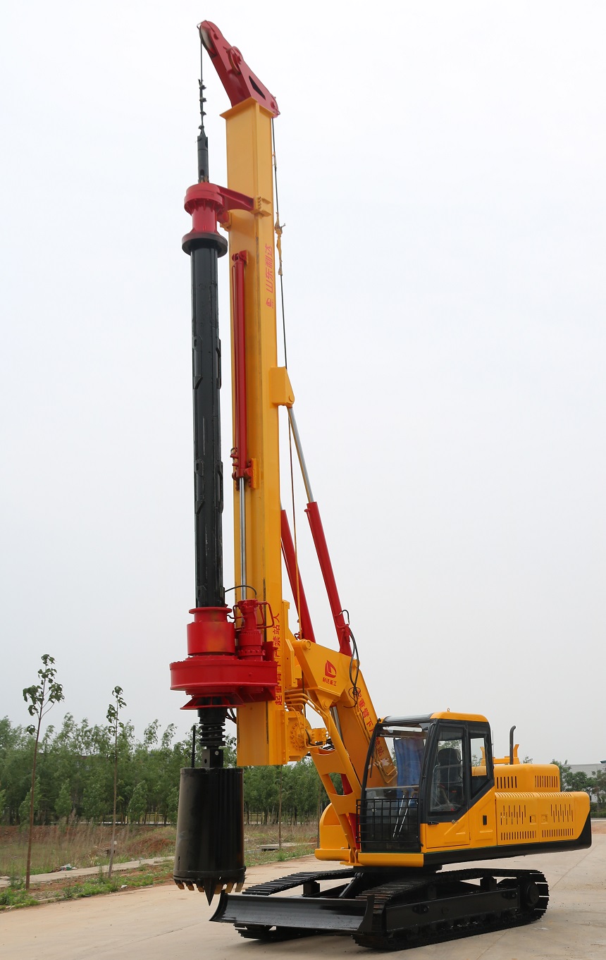 LD-515履带式机锁杆旋挖钻机 楼房地基打桩机